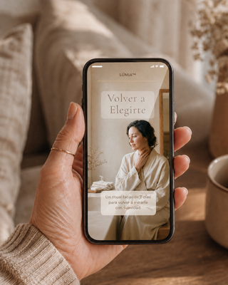 Ritual Facial LÚMIA — Masajeador facial + guía de 7 días