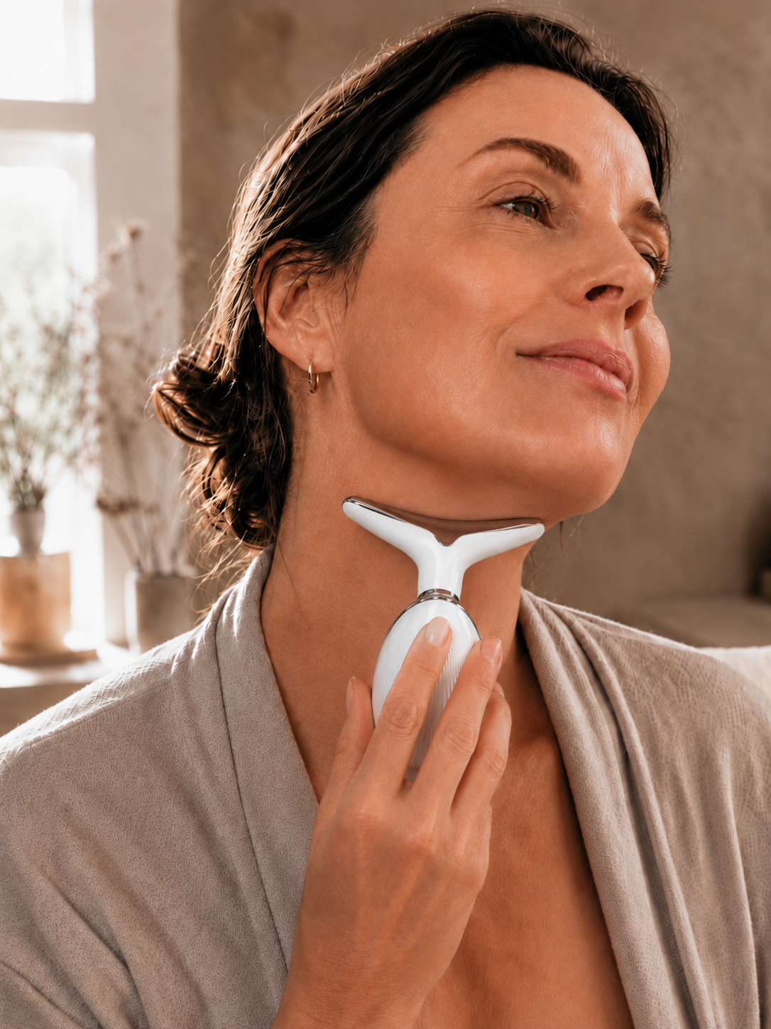 Ritual Facial LÚMIA — Masajeador facial + guía de 7 días